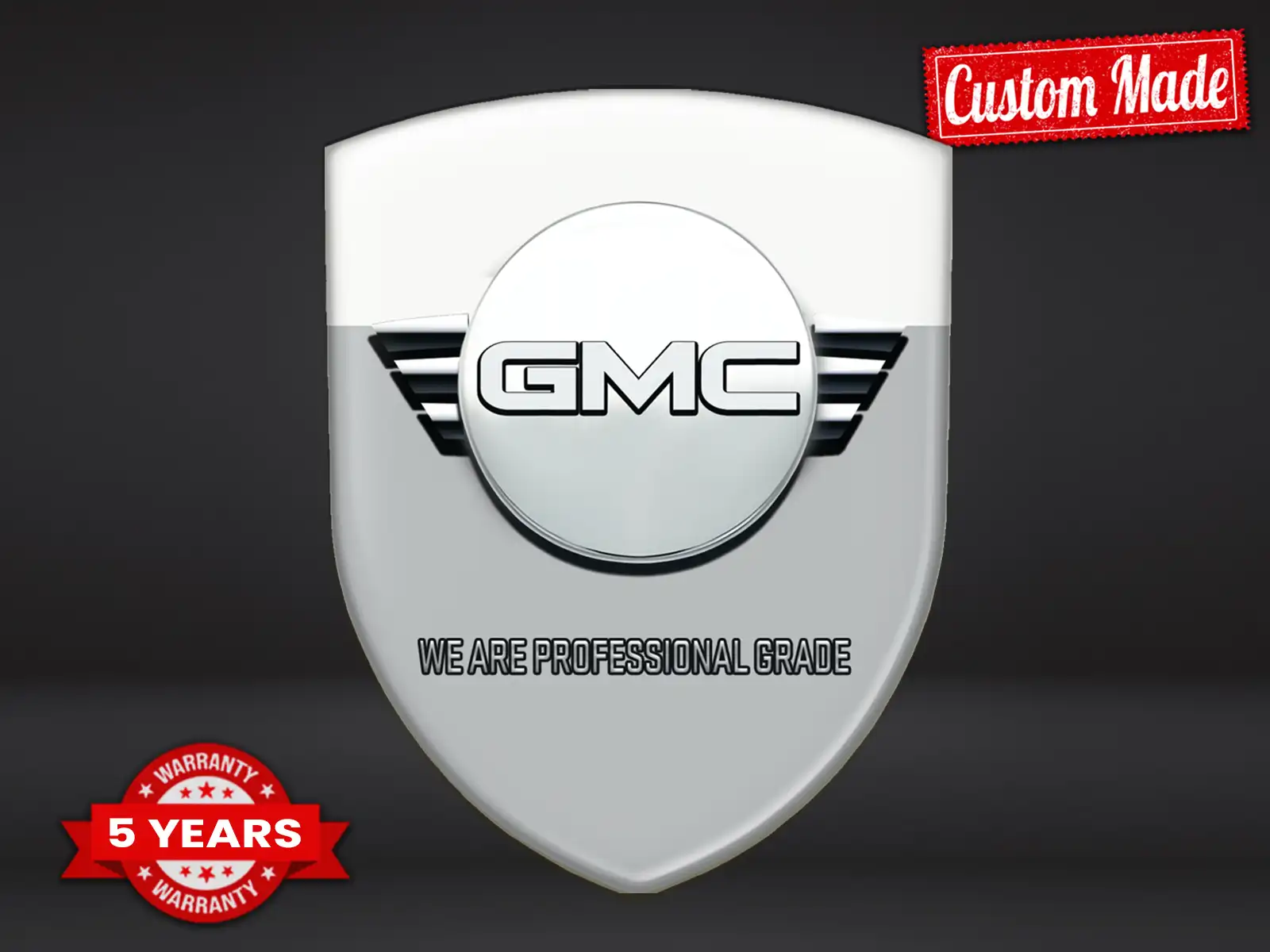 GMC Heckscheibenaufkleber Tuning Stern Minimal